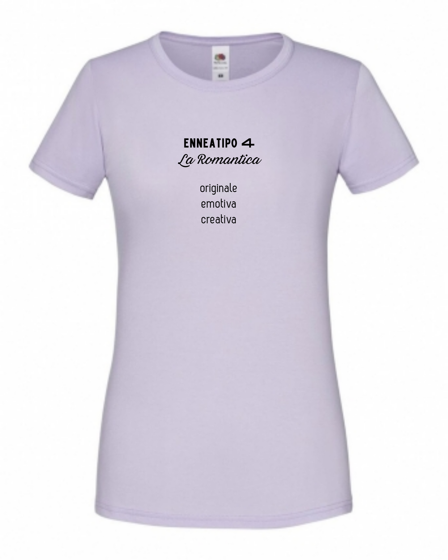 Maglietta Enneagramma, t shirt con descrizione Enneatipo 4, magliette a tema psicologia, bioenergetica, counseling, gestalt, yoga, mindfulness.