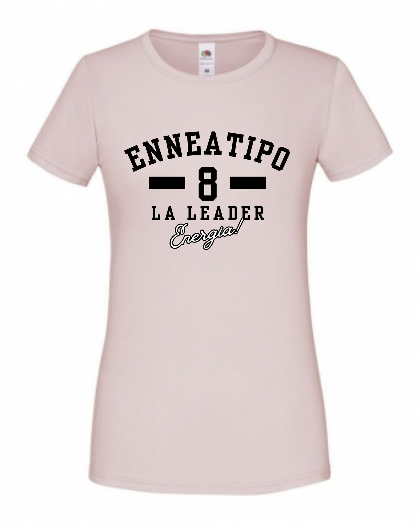 Maglietta Enneagramma, t shirt con descrizione Enneatipo 8, magliette a tema psicologia, bioenergetica, counseling, gestalt, yoga, mindfulness.