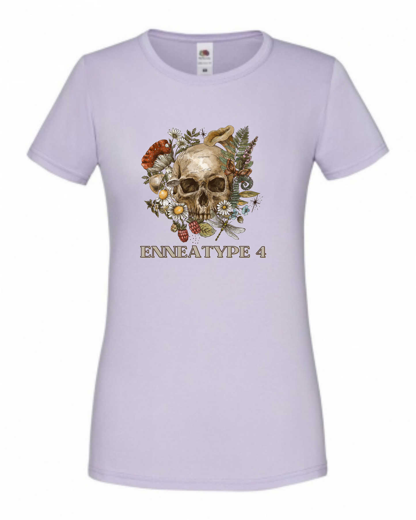 Maglietta Enneagramma, t shirt con design grafico Enneatipo 4, magliette a tema psicologia, bioenergetica, counseling, gestalt, yoga, mindfulness. 
