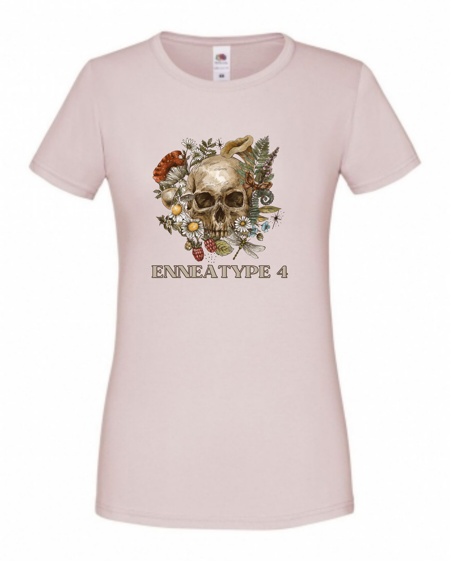 Maglietta Enneagramma, t shirt con design grafico Enneatipo 4, magliette a tema psicologia, bioenergetica, counseling, gestalt, yoga, mindfulness. 