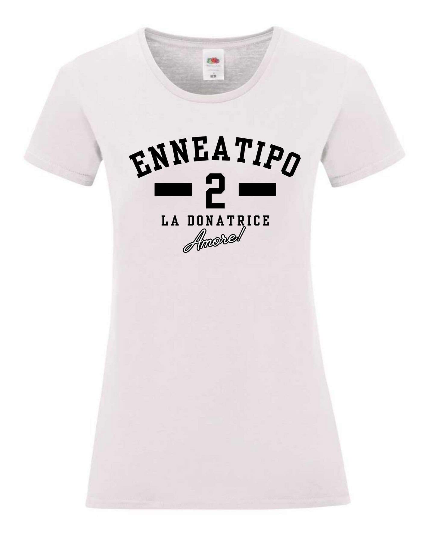 Maglietta Enneagramma, t shirt con descrizione Enneatipo 2, magliette a tema psicologia, bioenergetica, counseling, gestalt, yoga, mindfulness. 