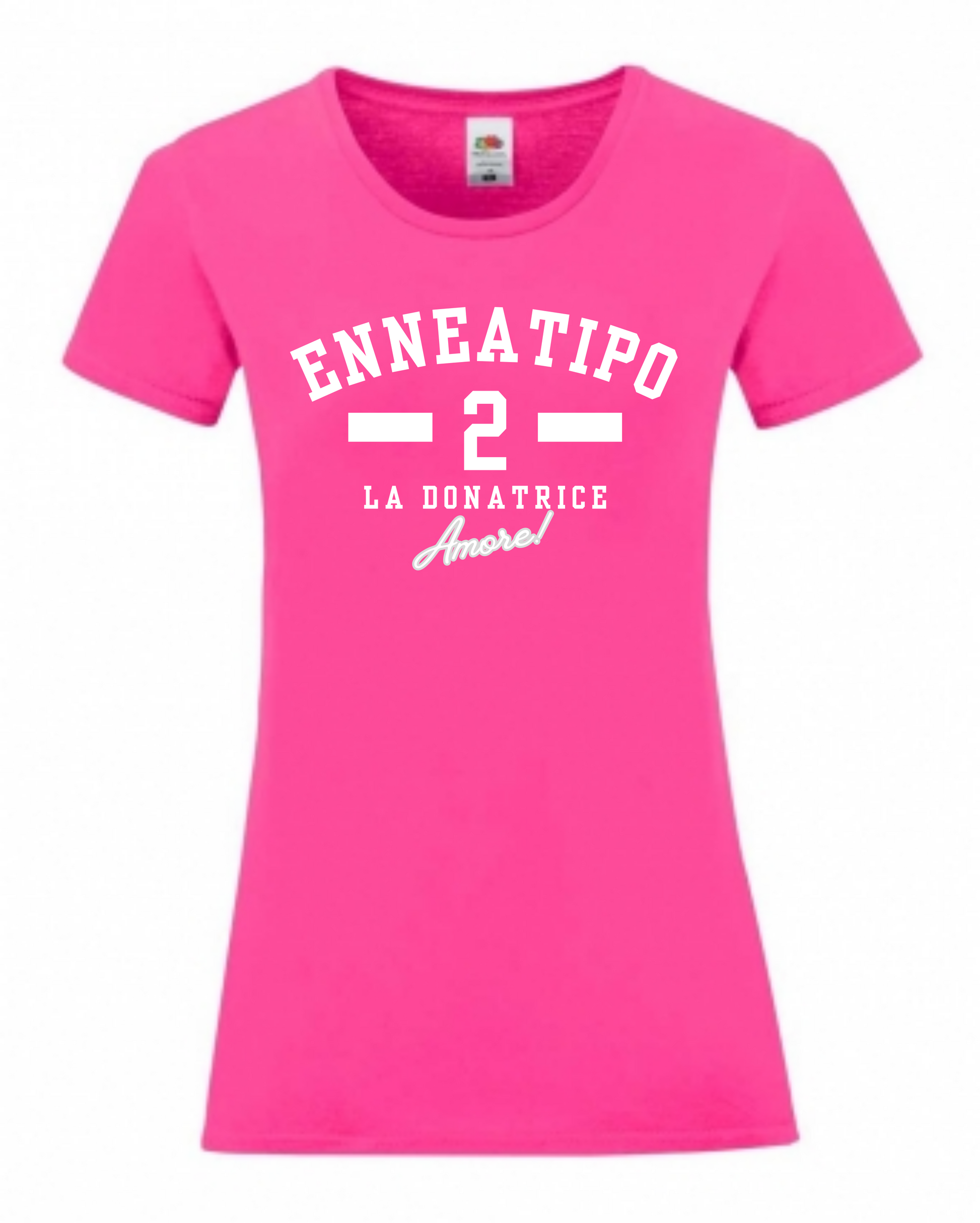Maglietta Enneagramma, t shirt con descrizione Enneatipo 2, magliette a tema psicologia, bioenergetica, counseling, gestalt, yoga, mindfulness. 