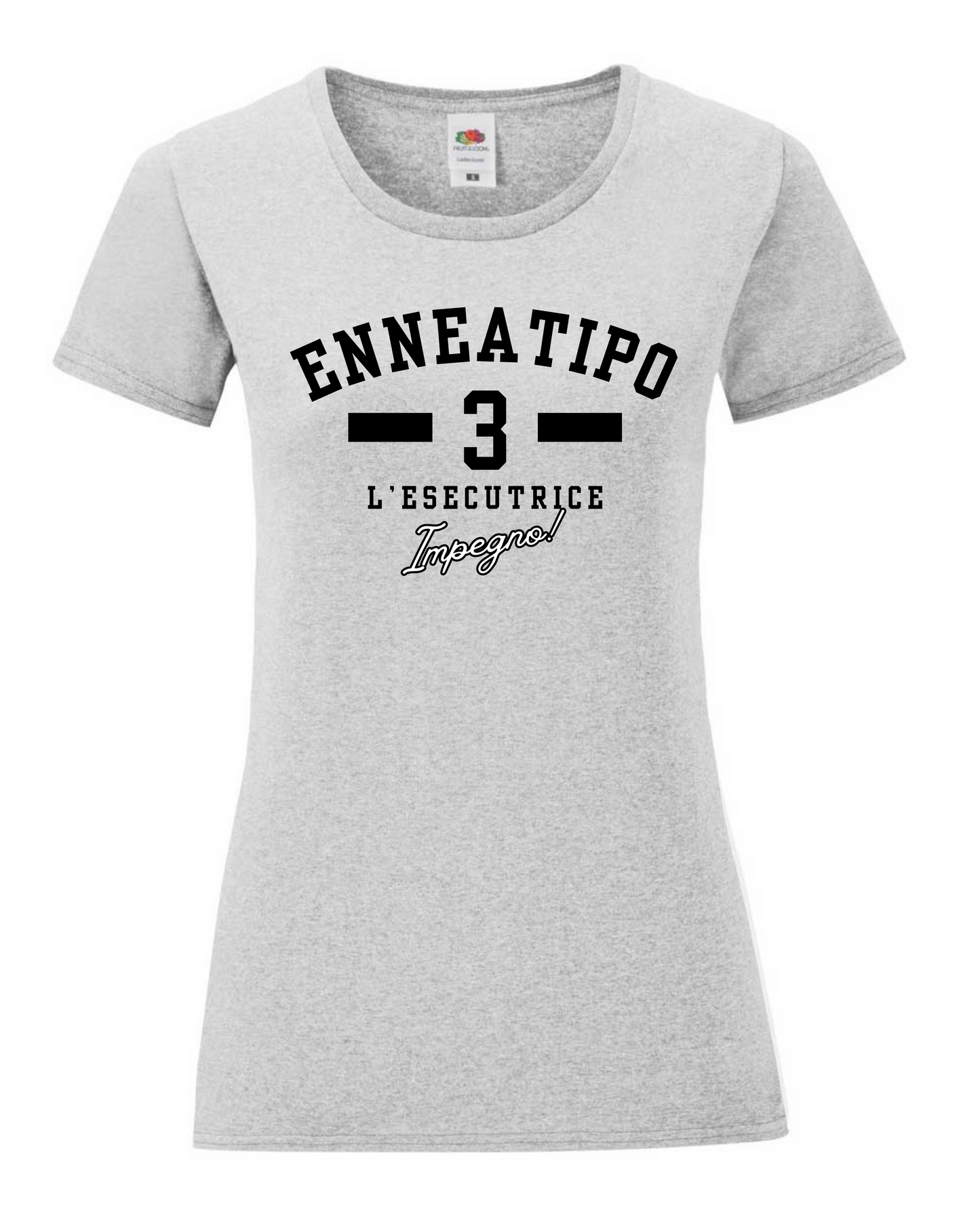 Maglietta Enneagramma, t shirt con descrizione Enneatipo 3, magliette a tema psicologia, bioenergetica, counseling, gestalt, yoga, mindfulness. 