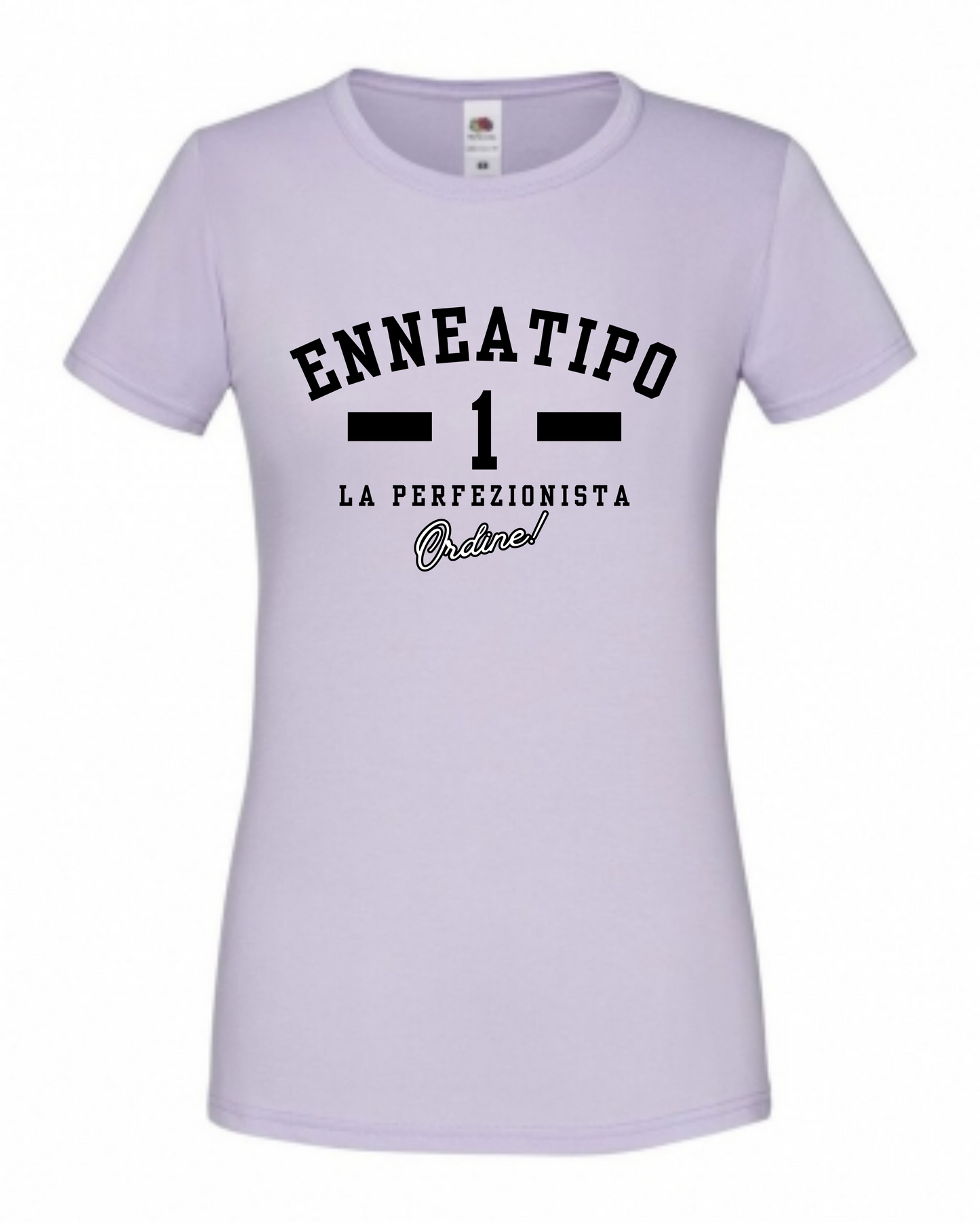 Maglietta Enneagramma con descrizione Enneatipo 1, a tema psicologia, bioenergetica, counseling, gestalt, yoga, mindfulness. T shirt ideali come regalo