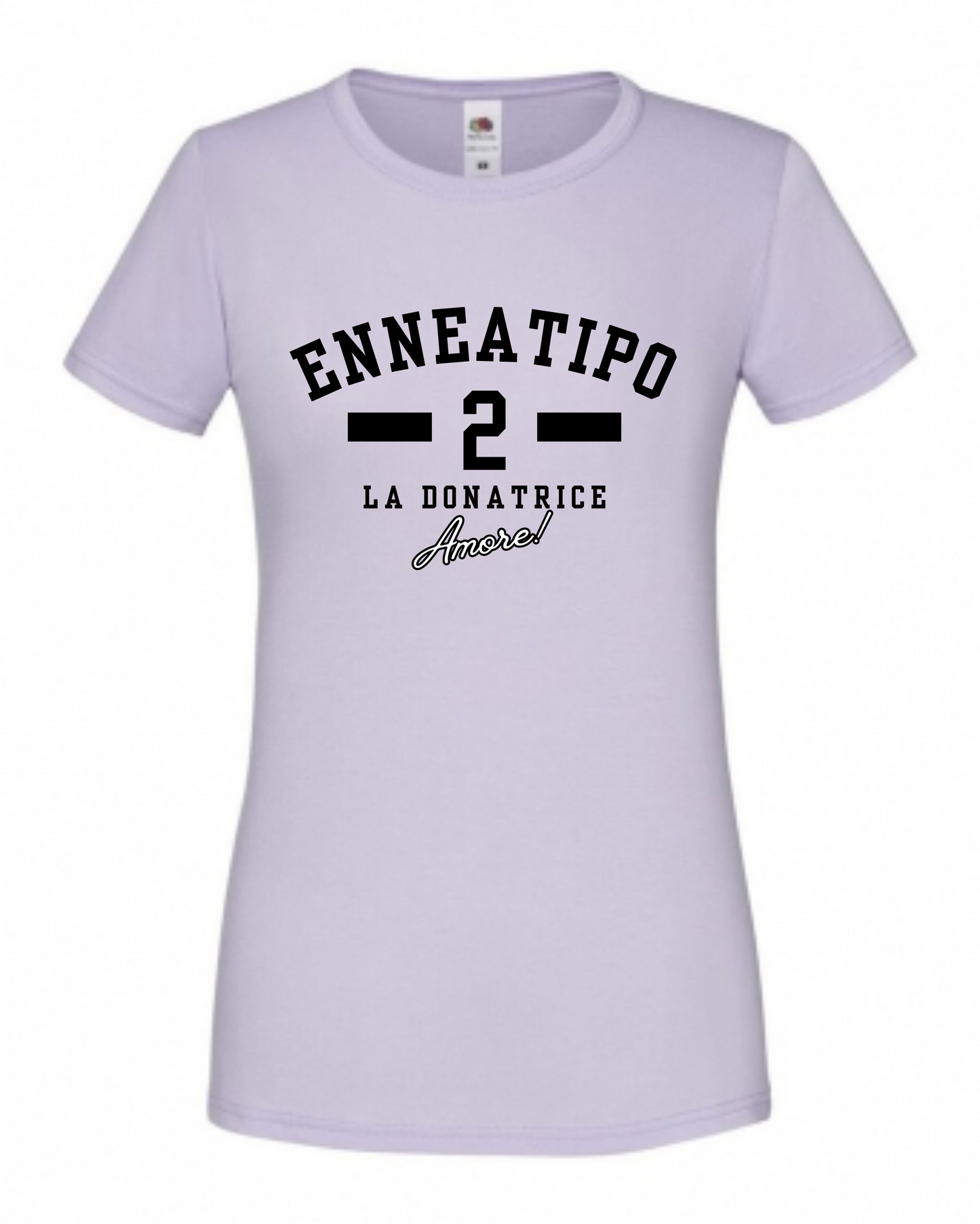 Maglietta Enneagramma, t shirt con descrizione Enneatipo 2, magliette a tema psicologia, bioenergetica, counseling, gestalt, yoga, mindfulness. 
