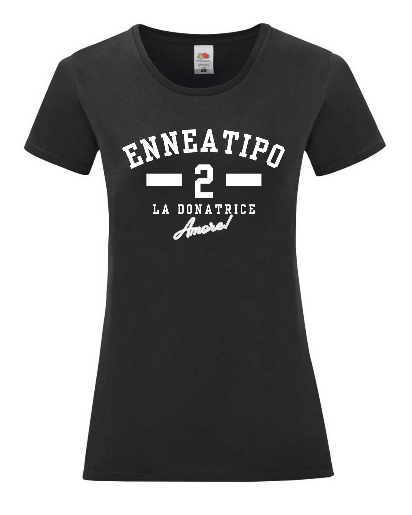 Maglietta Enneagramma, t shirt con descrizione Enneatipo 2, magliette a tema psicologia, bioenergetica, counseling, gestalt, yoga, mindfulness. 
