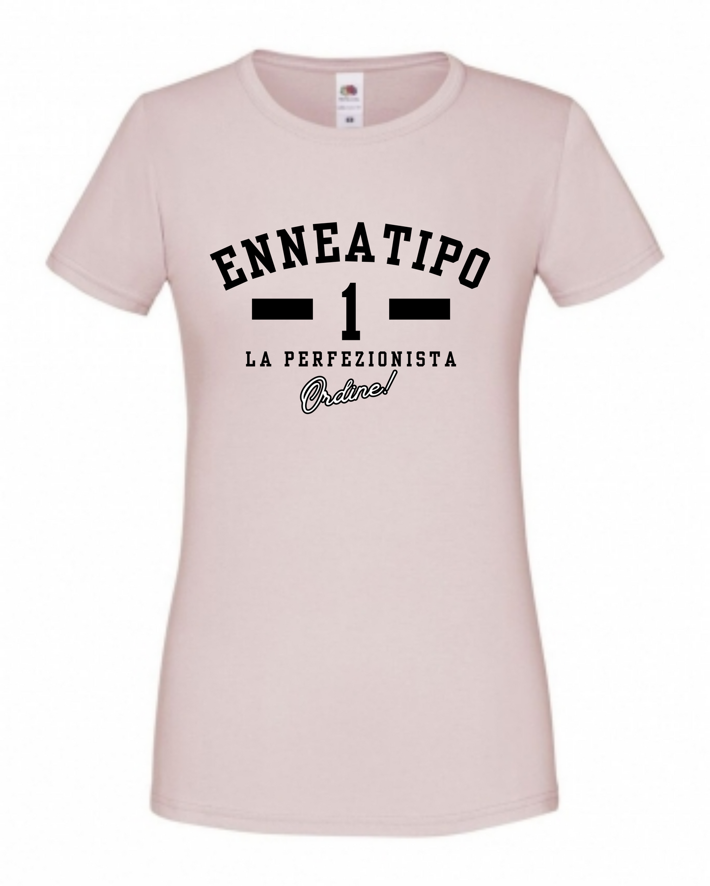 Maglietta Enneagramma con descrizione Enneatipo 1, a tema psicologia, bioenergetica, counseling, gestalt, yoga, mindfulness. T shirt ideali come regalo