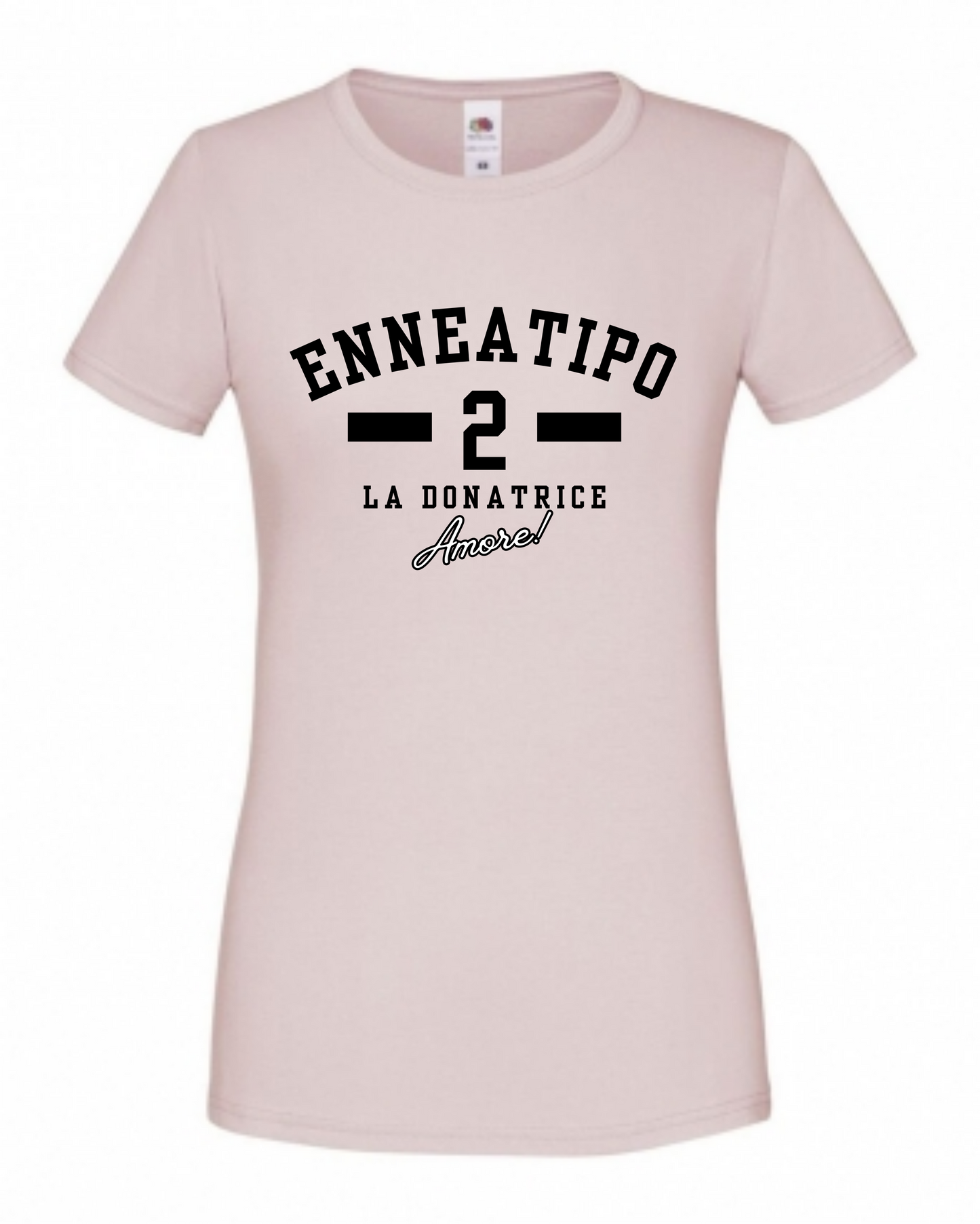 Maglietta Enneagramma, t shirt con descrizione Enneatipo 2, magliette a tema psicologia, bioenergetica, counseling, gestalt, yoga, mindfulness. 