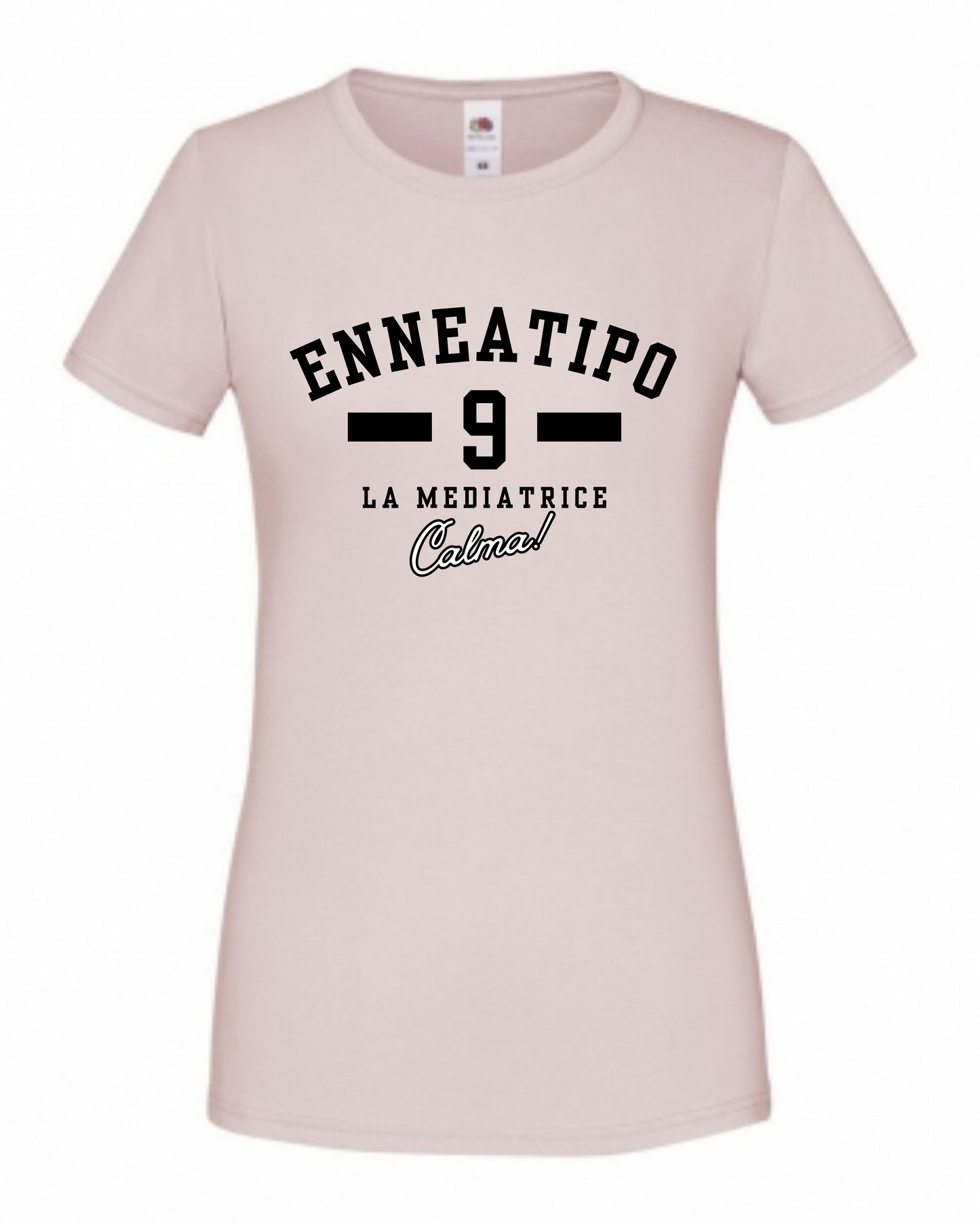 Maglietta Enneagramma, t shirt con descrizione Enneatipo 9, magliette a tema psicologia, bioenergetica, counseling, gestalt, yoga, mindfulness. 