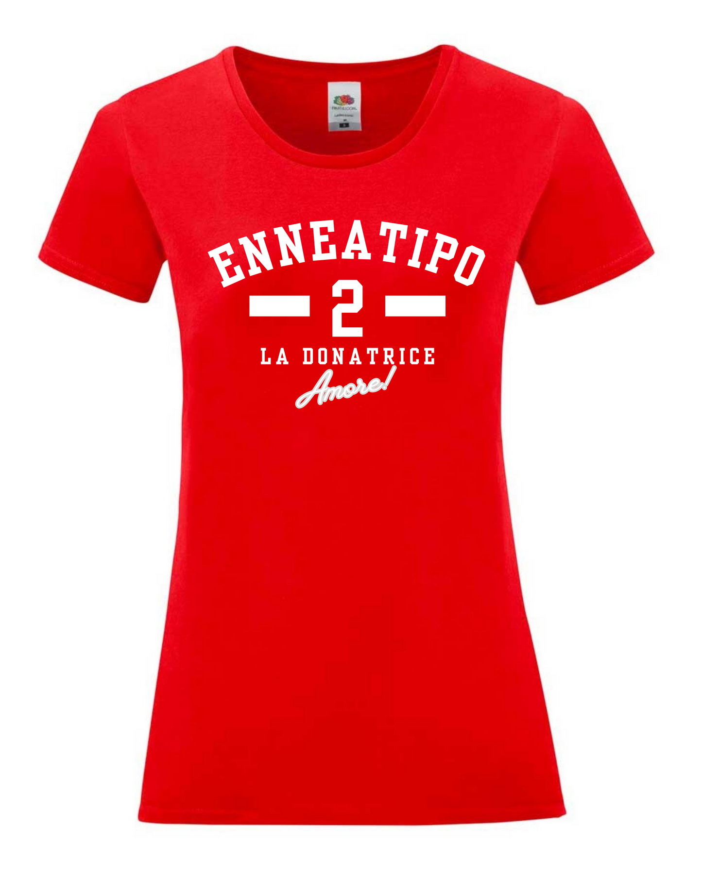 Maglietta Enneagramma, t shirt con descrizione Enneatipo 2, magliette a tema psicologia, bioenergetica, counseling, gestalt, yoga, mindfulness. 
