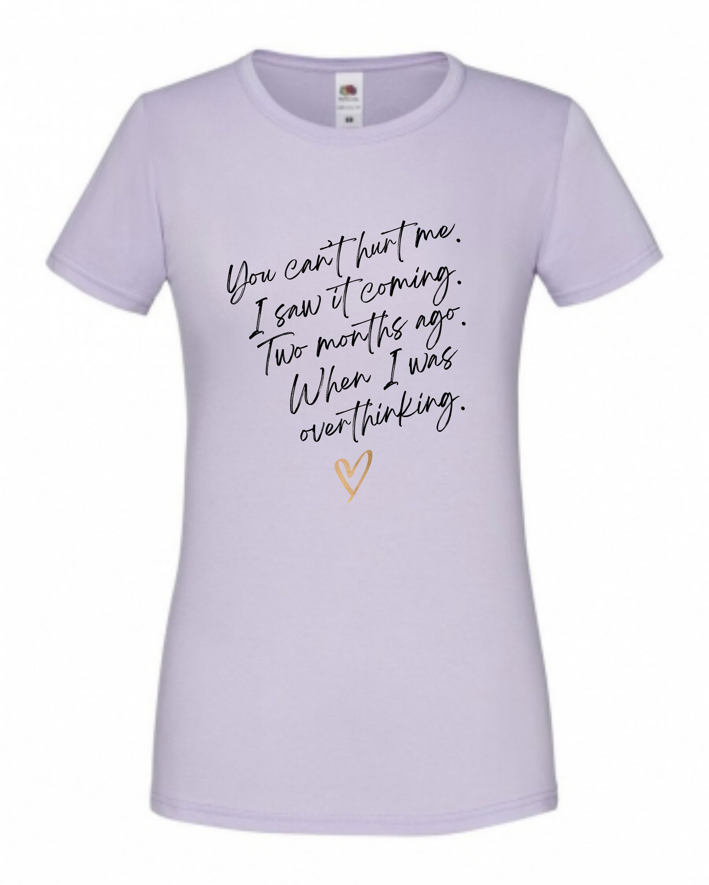 Maglietta Psicologia, T shirt con scritta sull'Overthinking, idea regalo a tema psicologia, bioenergetica, counseling, gestalt, yoga, mindfulness. 