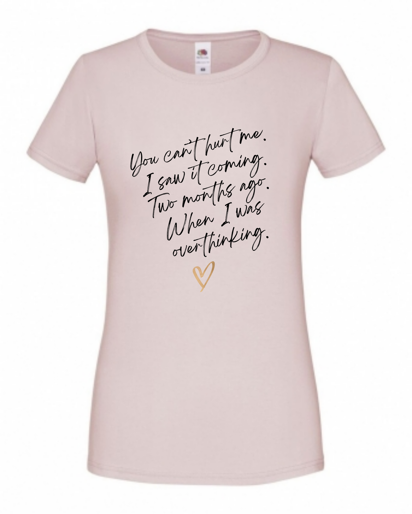 Maglietta Psicologia, T shirt con scritta sull'Overthinking, idea regalo a tema psicologia, bioenergetica, counseling, gestalt, yoga, mindfulness. 